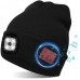 Bluetooth Beanie Hat - Winter Knit Hats Headphones Headset Music Cap with Stereo Speaker &amp; MIC - Unique Christmas Tech Gifts for Men Women Teen Boys Girls