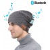 Wireless Bluetooth Beanie,Unisex Outdoor Sport Knit Hat with Stereo Speakers &amp; Microphone